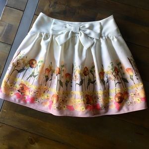 Ted Baker floral skirt